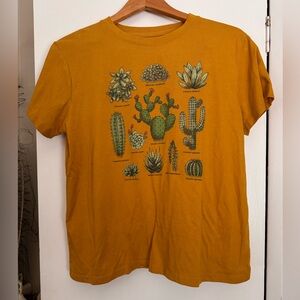 Fifth Sun Warm Mustard Yellow Tee